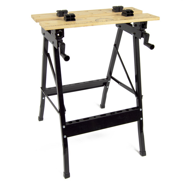 Wolf 'Solid Wood Top' Portable Workbench